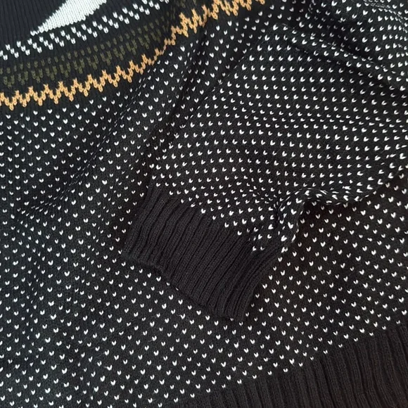 Halloween Sweater Ghostly Fun Retro Crewneck Sweater - Picture 13 of 14